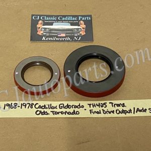 NEW 1968 1969 1970 1971 1972 1973 1974 1975 1976 1977 1978 CADILLAC ELDORADO TH425 FINAL DRIVE OUTPUT AXLE SHAFT SEALS RIGHT & LEFT, INNER & OUTER